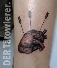 Herz, Tattoo, realistisch, Tattoostudio Freistadt, Customtattoos,