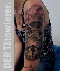 Dark Style Tattoo, Tattoo, T&auml;towierer, der T&auml;towierer Freistadt, Customtattoos,